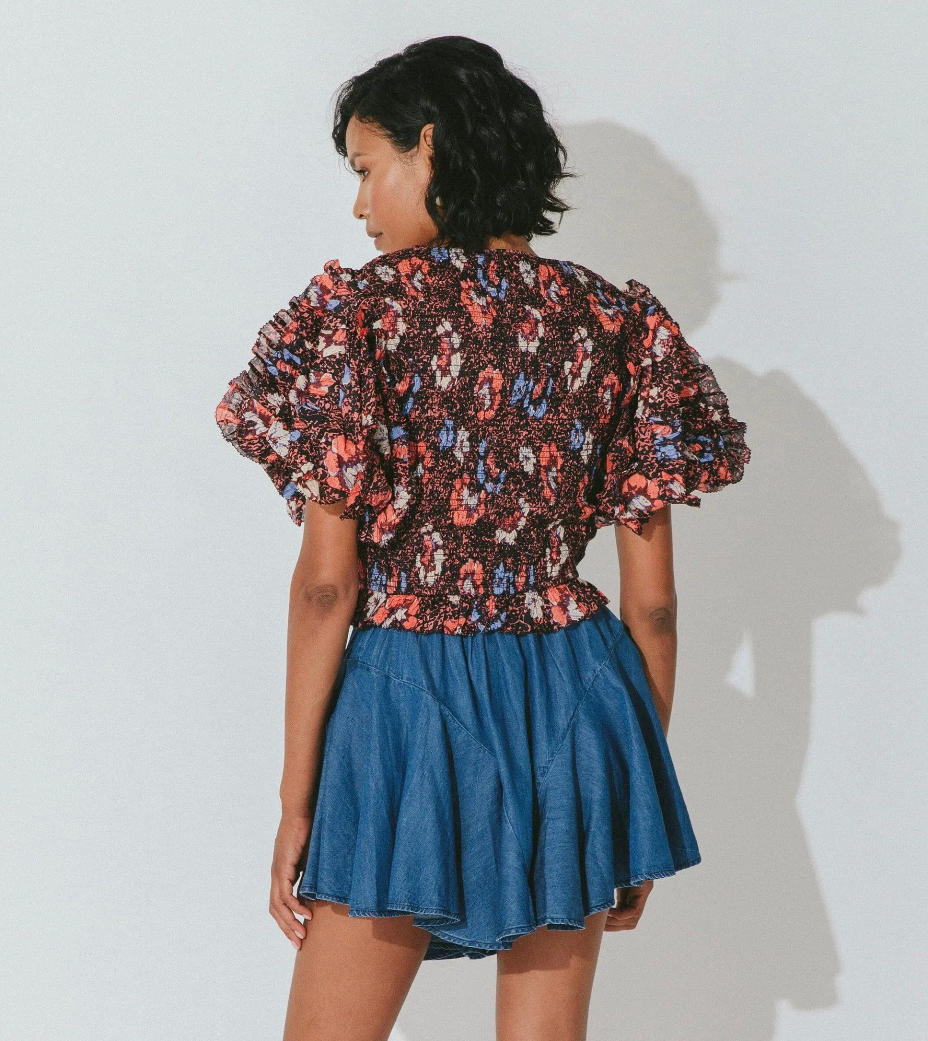 Cindi Topcalista Floral-Cleobella Outlet