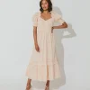 Florence Midi Dressshell-Cleobella New