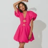 Lalita Mini Dressmagenta-Cleobella Hot