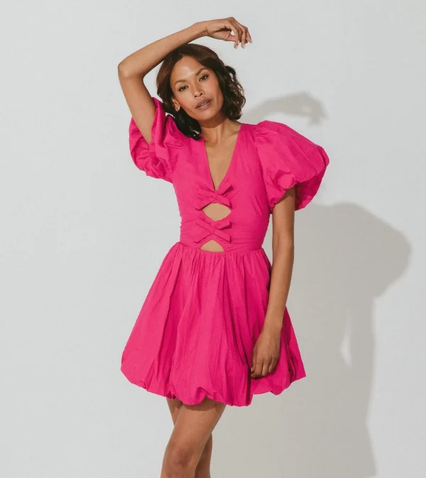 Lalita Mini Dressmagenta-Cleobella Hot