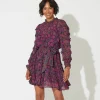 Rosalia Mini Dressbordeaux Floral-Cleobella Shop