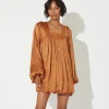 Solene Mini Dressbronze-Cleobella New