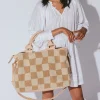 Weekendercheckered Beige-Cleobella Cheap