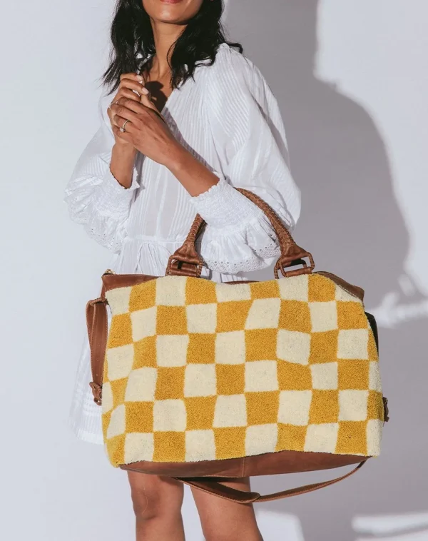 Weekendercheckered Honey-Cleobella Best Sale